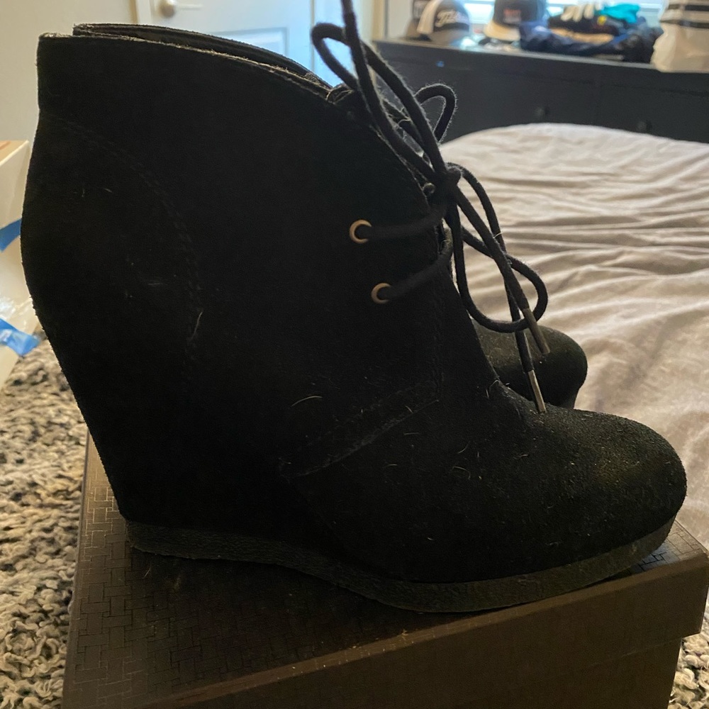 Wedge Booties